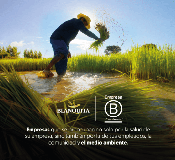 Arroz Blanquita dentro de los grandes del arroz en Colombia